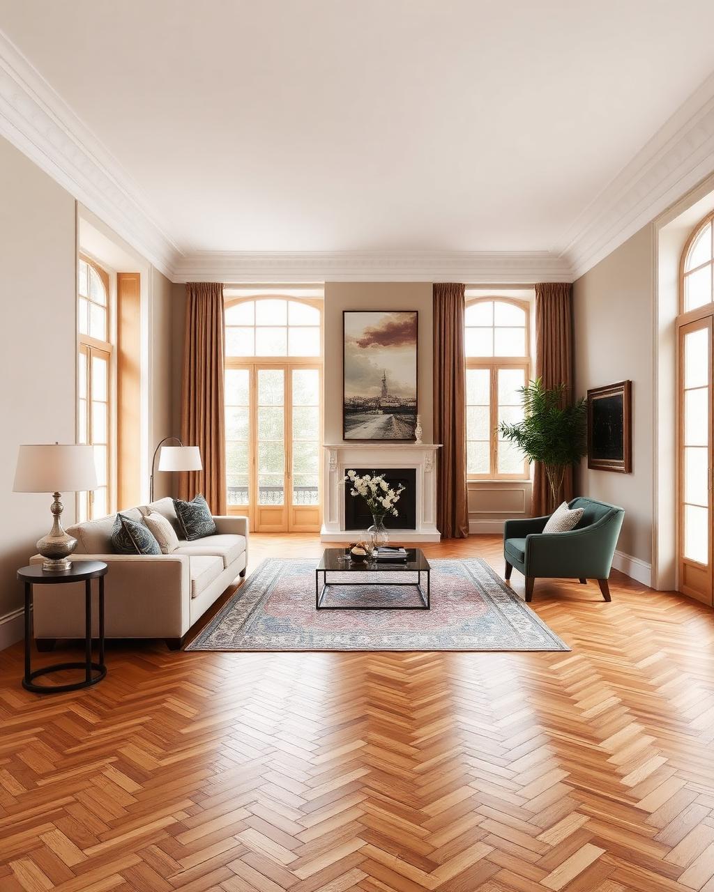 Herringbone Flooring